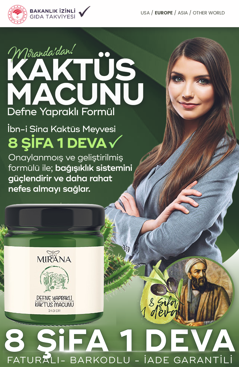 Mirana Kaktüs Macunu Resmi Satış Sitesi.